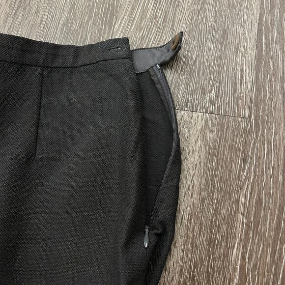 Giorgio Armani A Milano Borgonuovo 21 Black Label Pleated Cropped Trousers Grey - Picture 6 of 13